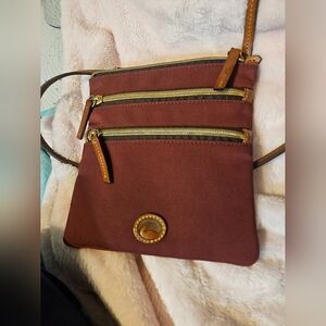 Dooney & Bourke Burgundy Crossbody Bag